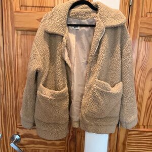 Show Me Your Mumu Faux Shearling Cordella Jacket